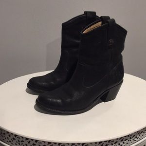 Frye Jackie Button Ankle Boots